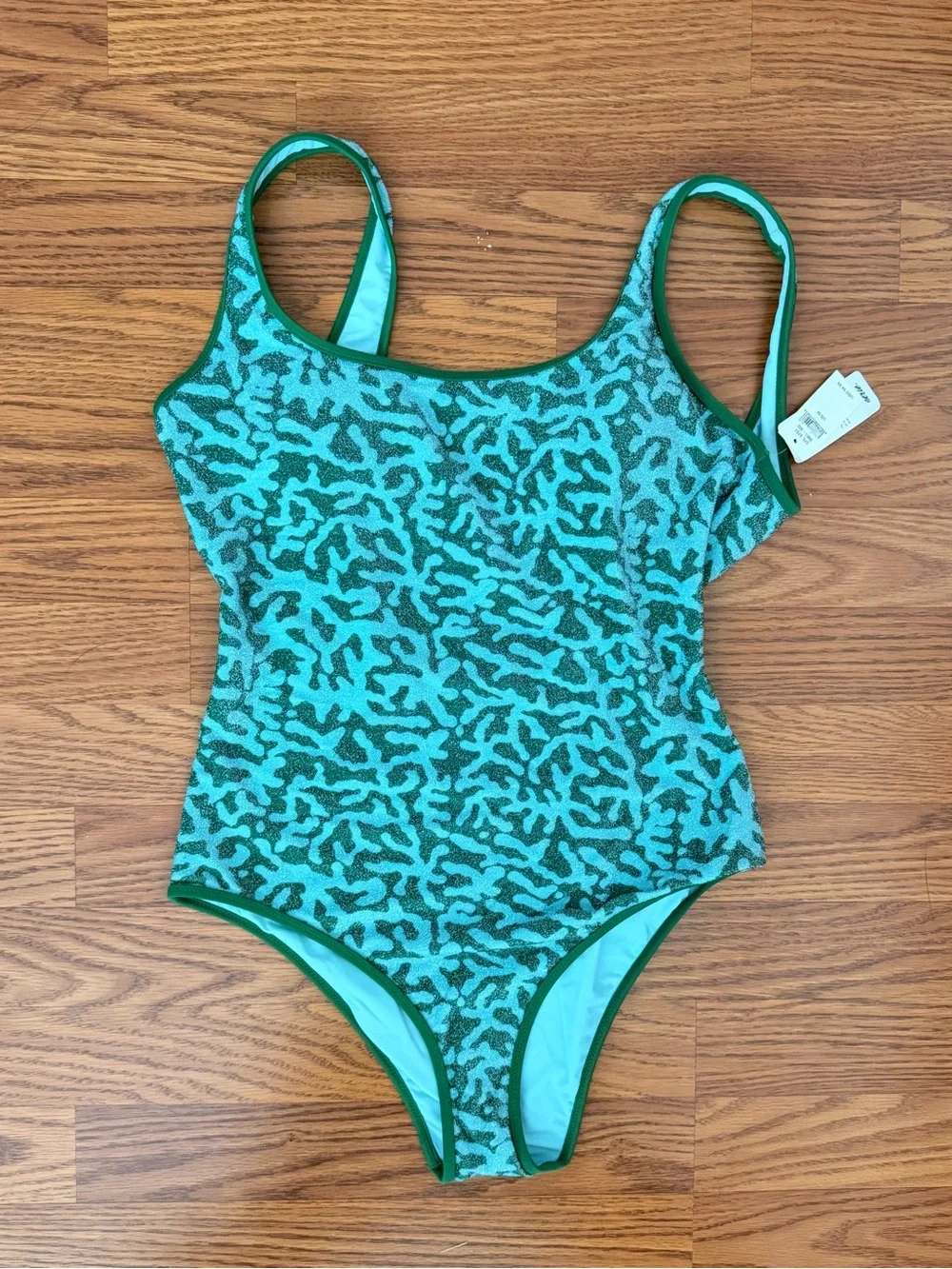 NWT Aerie Shine Scoopneck One Piece Swimsuit